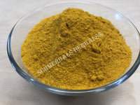 Dried All Natural Common Turmeric Rhizome Powder, Curcuma longa, for Sale from Schmerbals Herbals