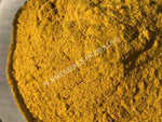 Dried All Natural Common Turmeric Rhizome Powder, Curcuma longa, for Sale from Schmerbals Herbals
