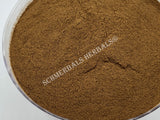 Dried Organic 20:1 Yohimbe Powdered Extract, Pausinystalia johimbe, for Sale from Schmerbals Herbals